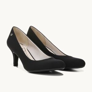 LifeStride Parigi Pump Black Heels Size 8.5 Soft System Comfort Work Shoes